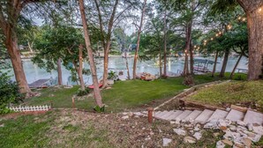 Property grounds - Lake McQueeney Waterfront Gem with Boat Dock, Balcony, Large Double Lot (Seguin)