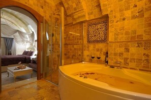 King Suite | Jetted tub - Arte Cave Hotel (Ürgüp)