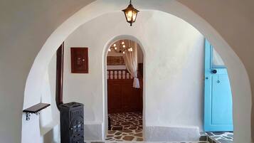 Premium bedding, blackout curtains, soundproofing, iron/ironing board