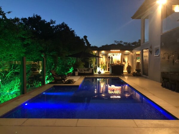 Alberca al aire libre