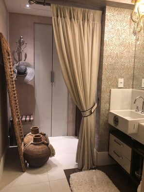 House | Bathroom | Shower - Villa The Mansion (Búzios)