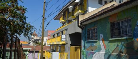 Fachada de la propiedad