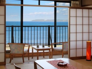 Japanese Style Room with Wooden Floor | View from room