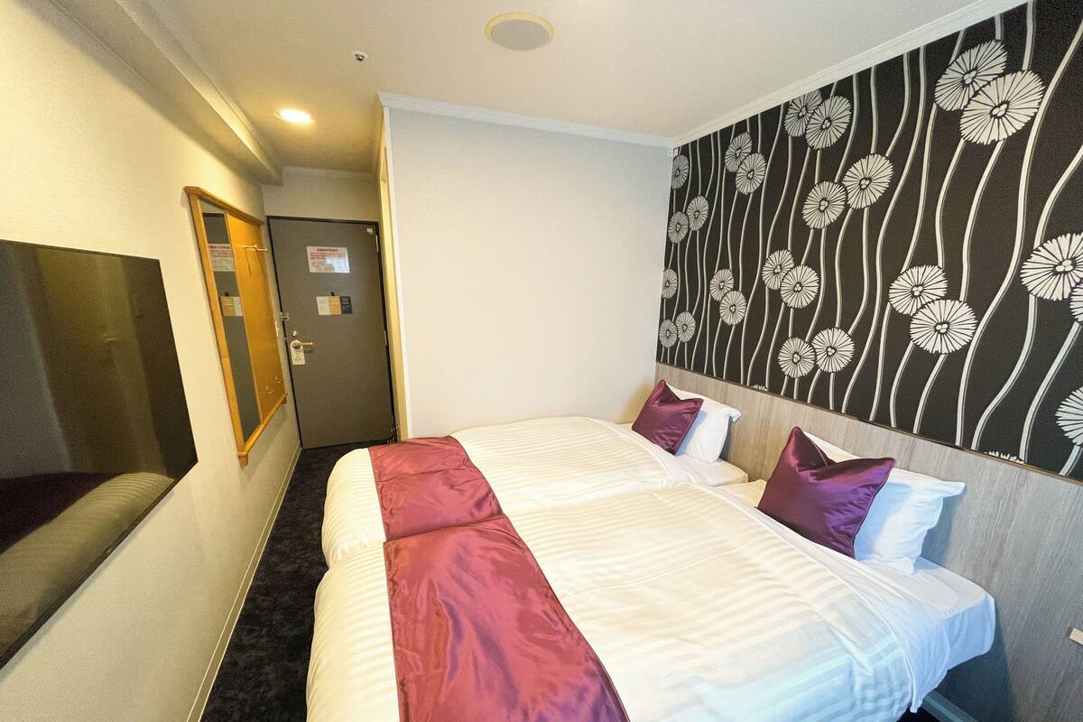 Kamar Twin, Bebas Asap Rokok (Moderate) | Meja kerja, Wi-Fi gratis, dan seprai linen