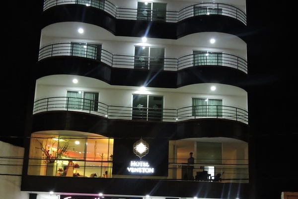 Front of property - evening/night