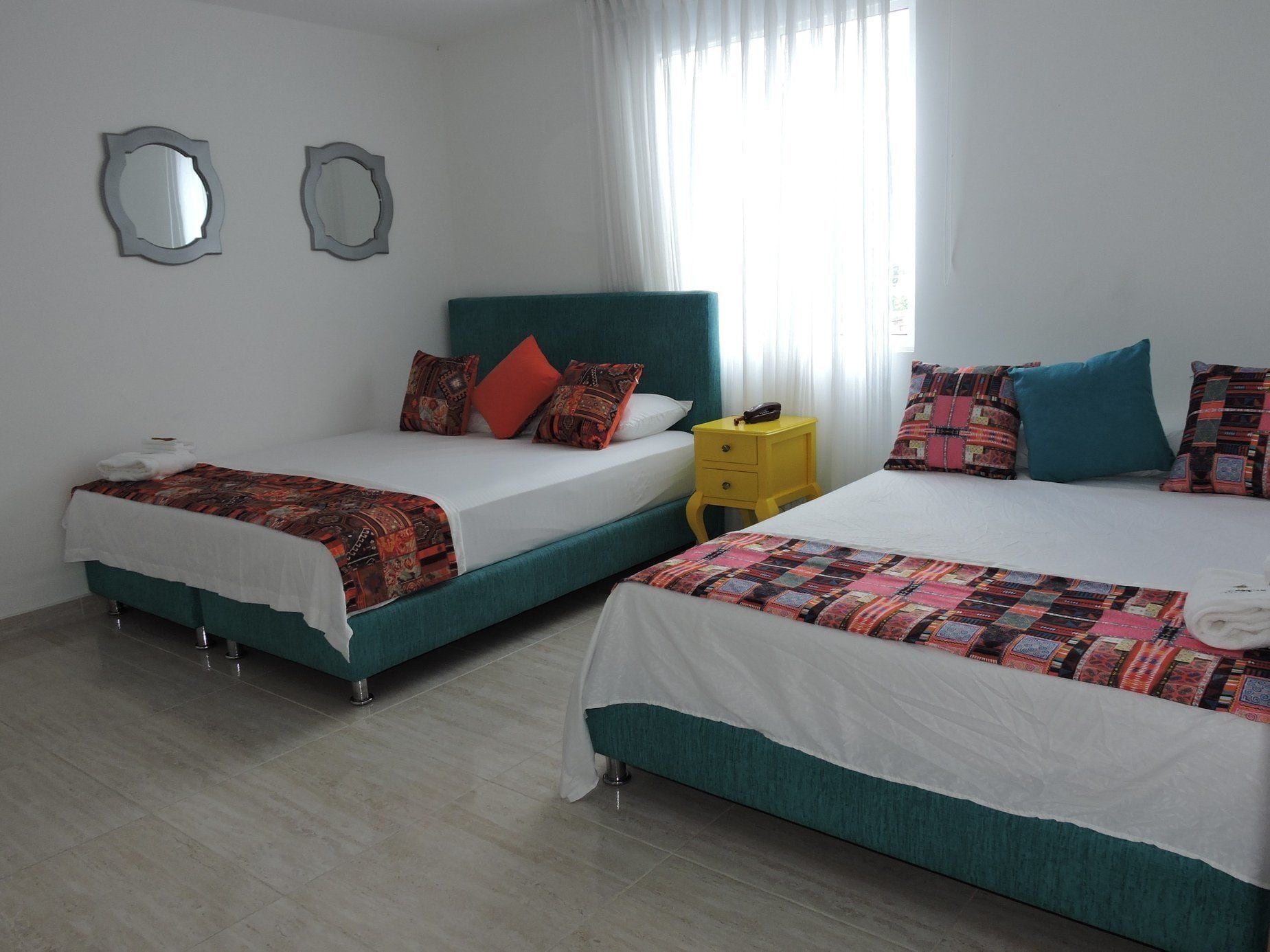 1 bedroom, desk, iron/ironing board (on request), WiFi (free)
