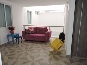 Sala de estar en el lobby