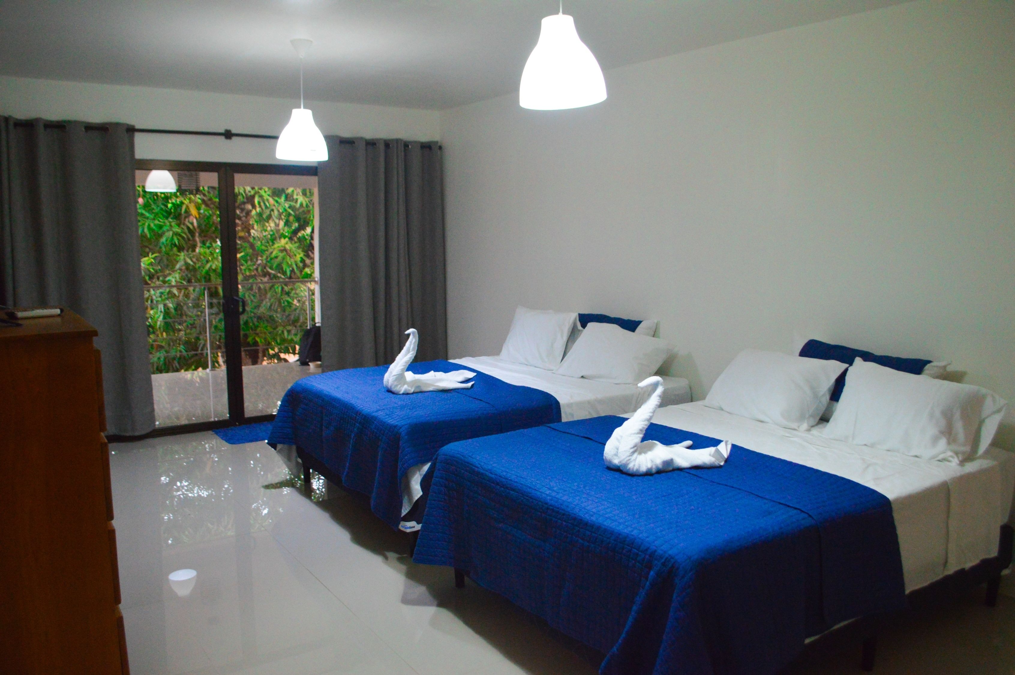 40-inch flat-screen TV with cable channels, TV