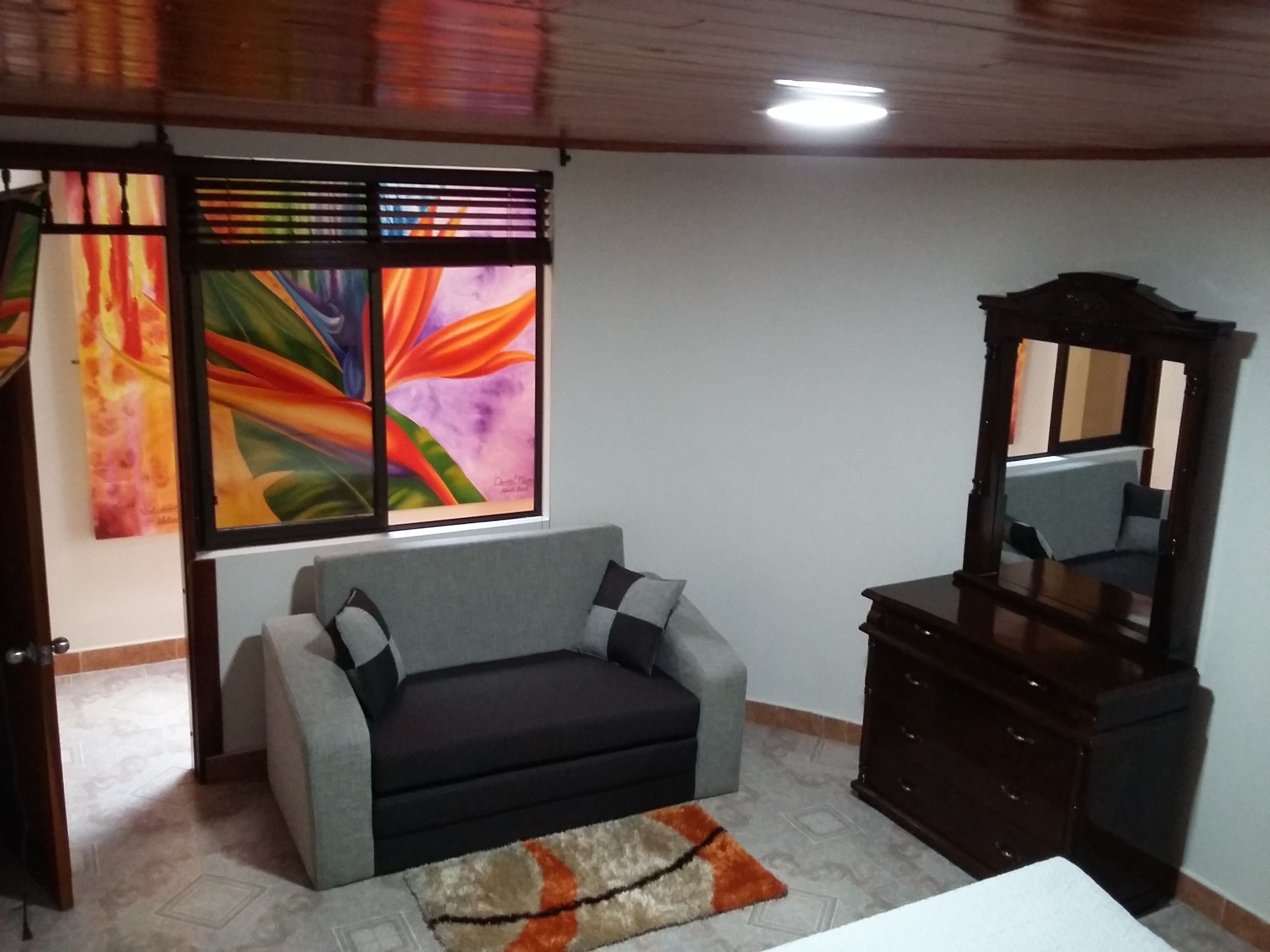 Deluxe Double Room, 1 Queen Bed with Sofa bed | Hypo-allergenic bedding, individually furnished, blackout curtains