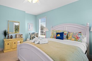 4 bedrooms, iron/ironing board, travel crib, free WiFi