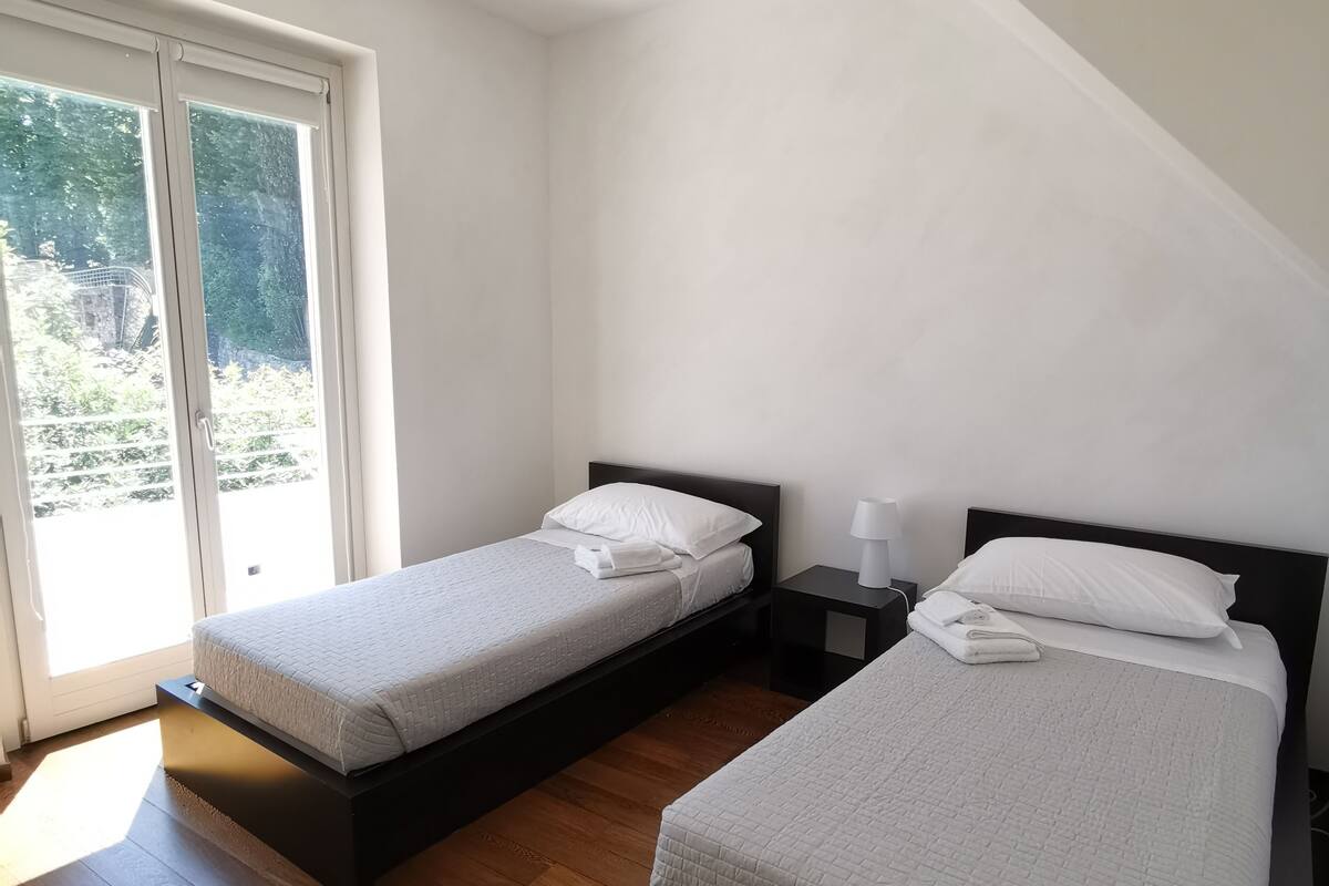 Business Twin kamer | Lakens van Egyptisch katoen, luxe beddengoed, donzen dekbedden