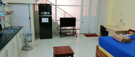 Bureau, fer et planche à repasser, Wi-Fi gratuit