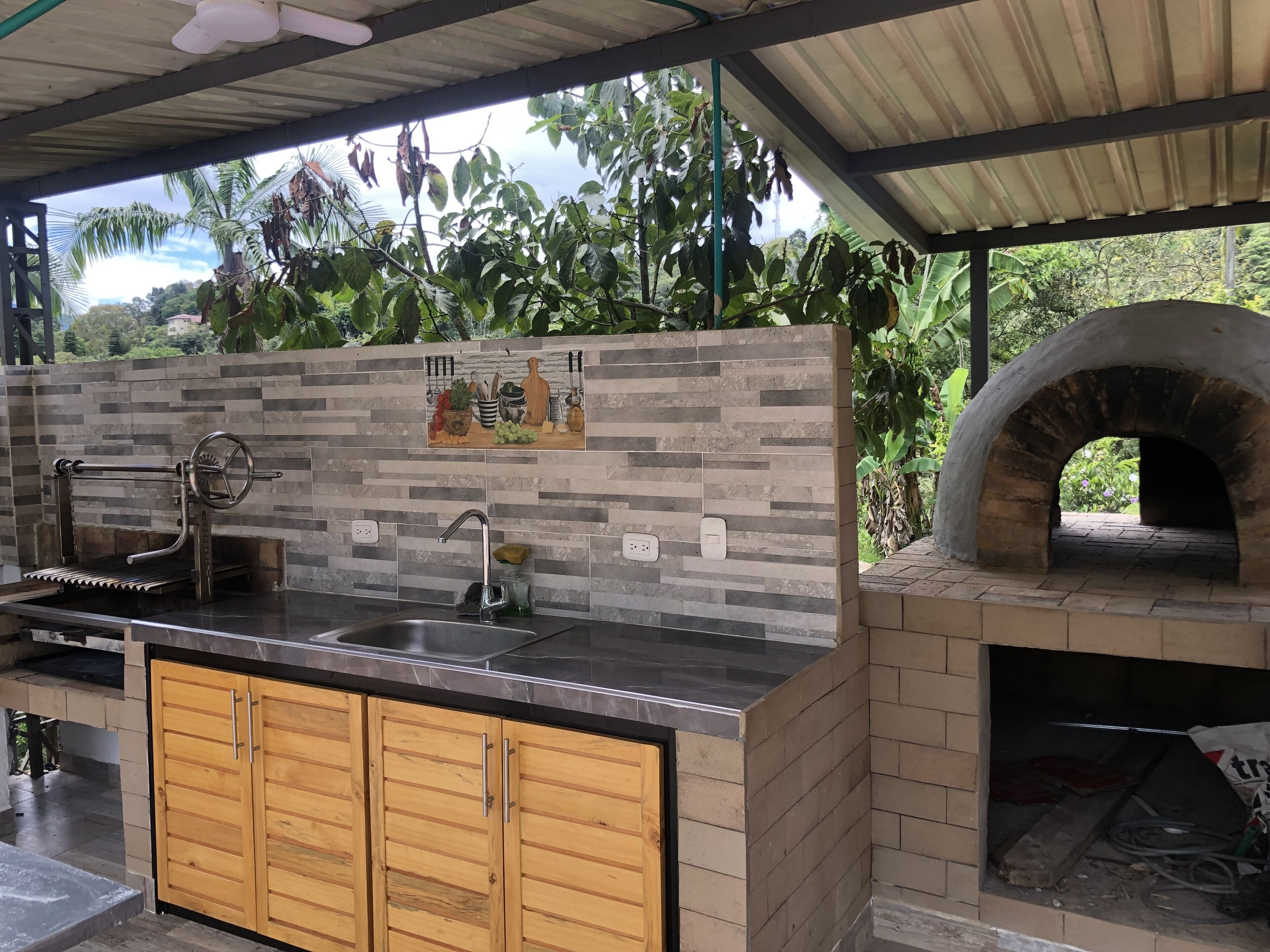 Enceinte de l’hébergement