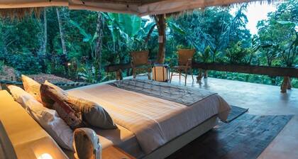 Eco Friendly 1 BR open hut at Jatiluwih, UNESCO Site
