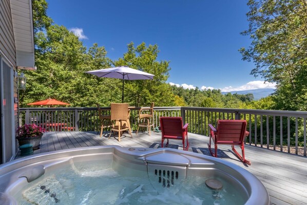 Baignoire à remous extérieure