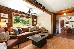 TV, fireplace, Netflix, Hulu