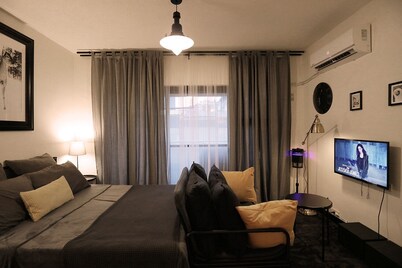Chic Studio With Everything You Need