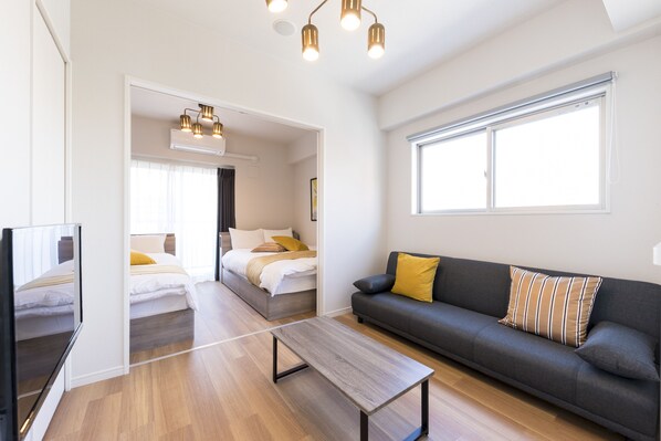 Free WiFi, bed sheets - Hotel Ritza HAKATA (Fukuoka)