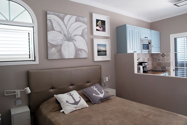 1 chambre, coffre-fort, accès au Wi-Fi (inclus), literie fournie