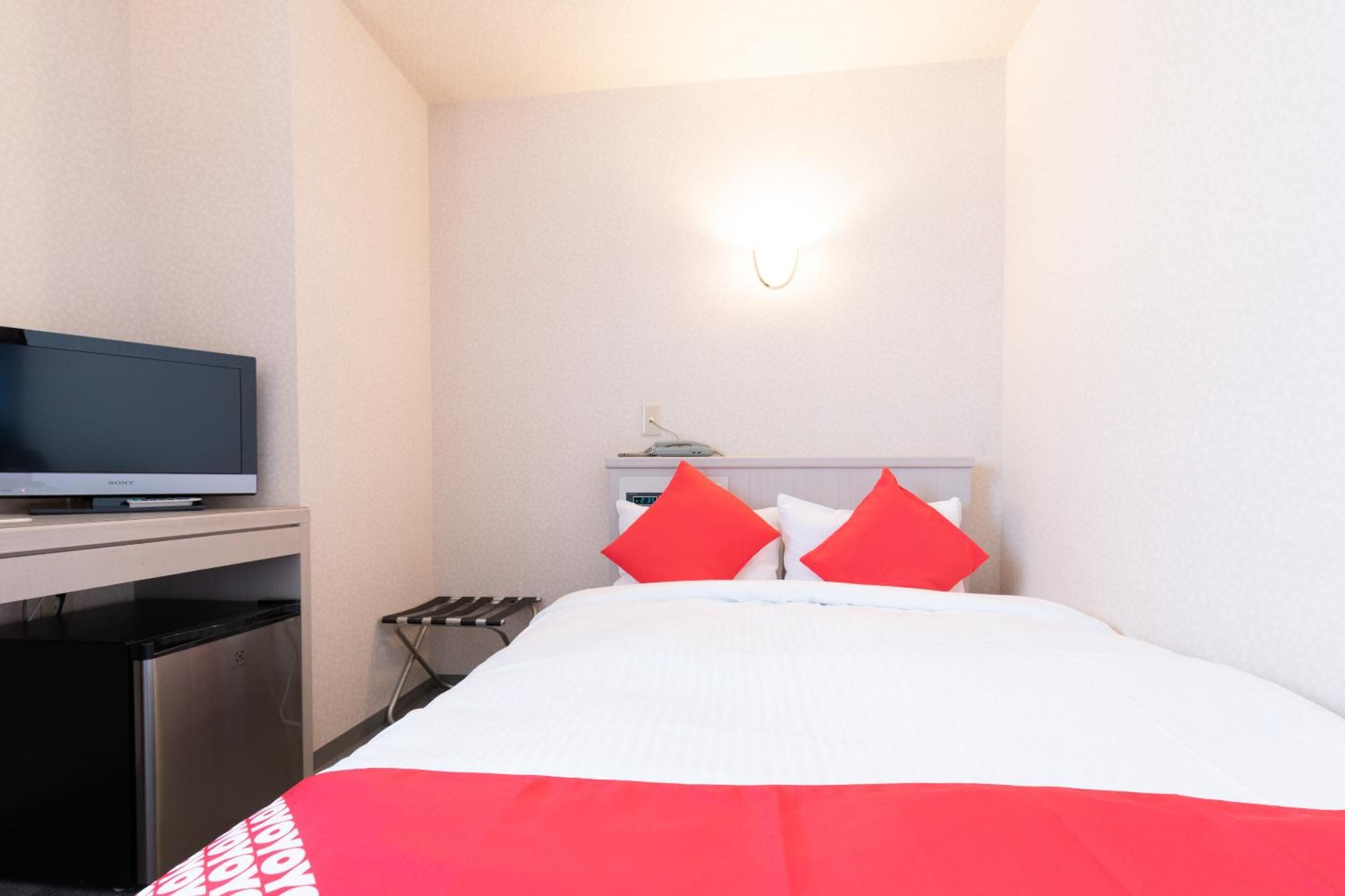 premium bedding, desk, blackout curtains, free wifi