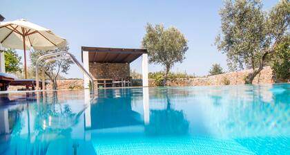 Amplia villa a medida de 3 dormitorios cerca de Lindos