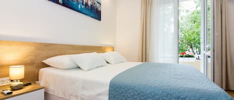 1 Schlafzimmer, Zimmersafe, BĂŒgeleisen/BĂŒgelbrett, kostenloses WLAN