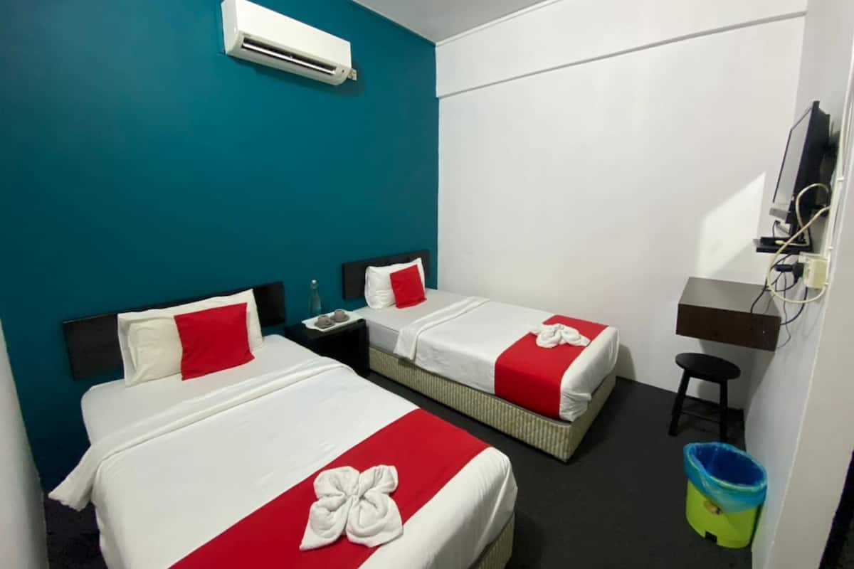 Deluxe Twin Room | Laptop workspace, free WiFi, bed sheets