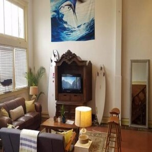 Loft Familial, plusieurs lits, vue parc | Literie de qualité supérieure, décoration personnalisée