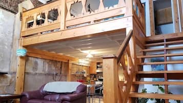 Exclusive Loft, Multiple Beds, Patio, Ground Floor | 1 bedroom, premium bedding, individually decorated