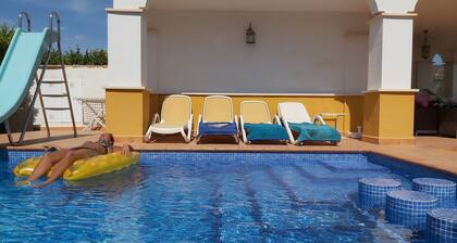 Villa With Pool, Air Conditioning and WiFi on a private 18 hole golf course.