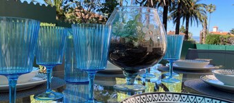 Villa 5*, beach at 500m, A/C, centre at 15min, garden with bbq