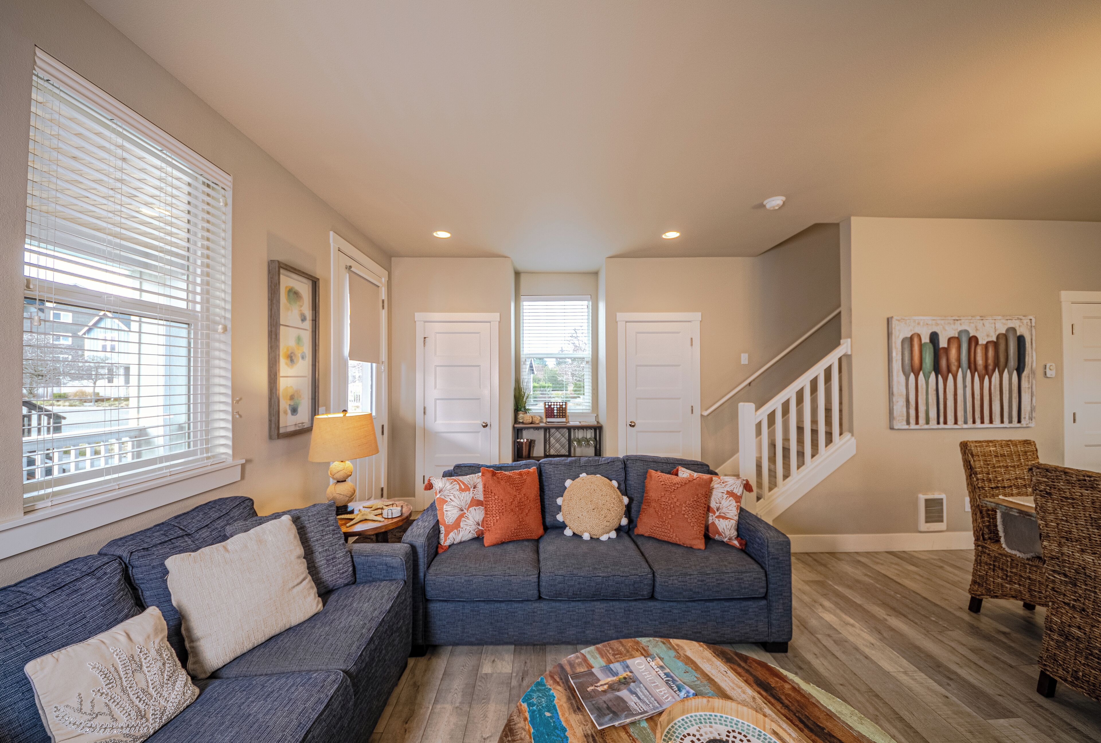 TV, caminetto, lettore DVD