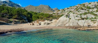 CALA CLARA - Apartment with terrace in Cala Sant Vicenç. Free WiFi
