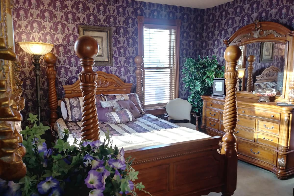 Kamer, 1 queensize bed | 1 slaapkamer, individueel gedecoreerd, individueel gemeubileerd