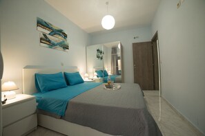 1 Schlafzimmer, Bügeleisen/Bügelbrett, kostenloses WLAN, Bettwäsche