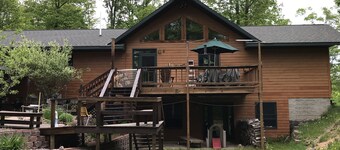 Secluded beautiful home (rental of half of our home) 12 miles from Marquette, MI