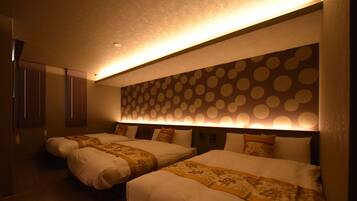 Free WiFi, bed sheets