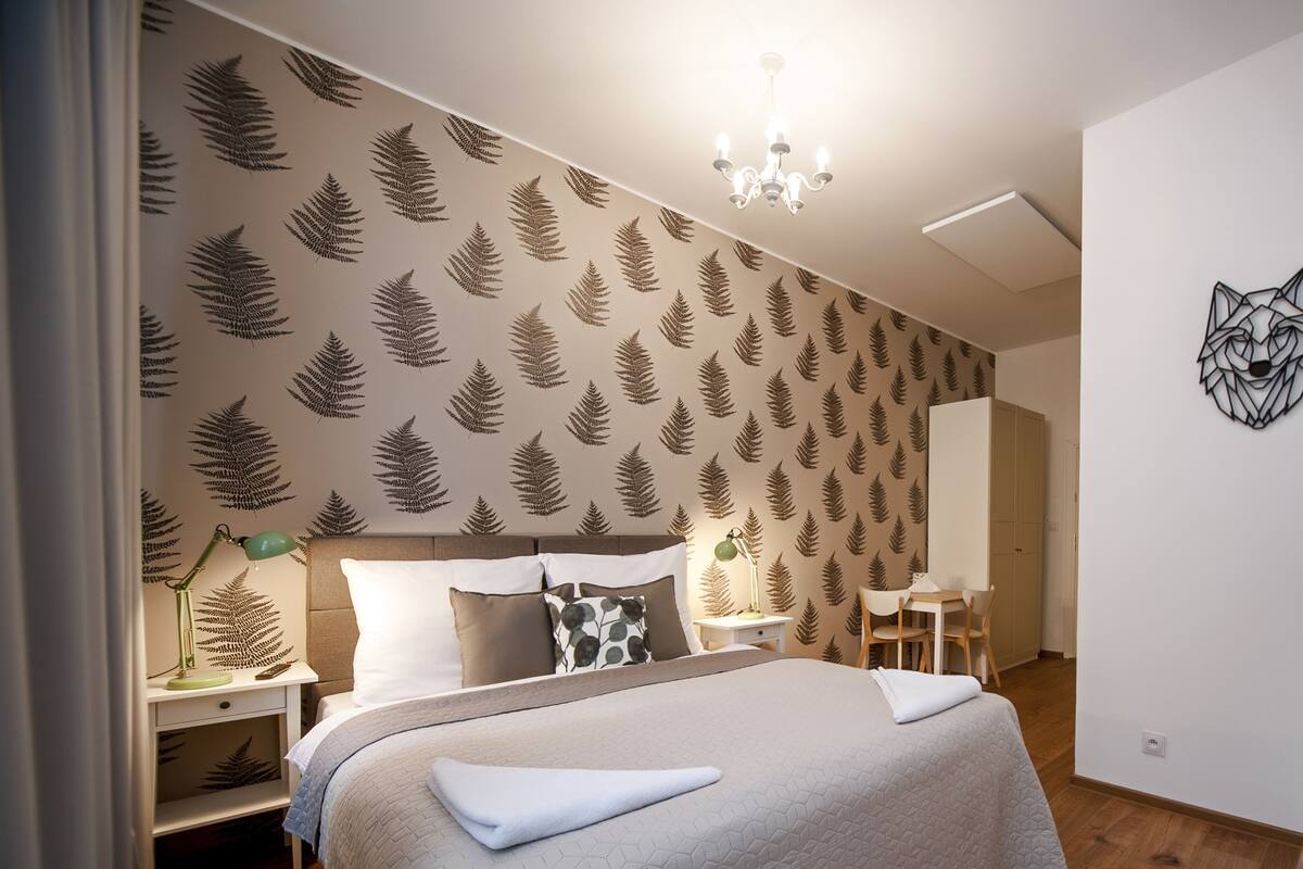 Apartment (Sniadeckich 1/6A/03) | Iron/ironing board, WiFi (free), bed sheets