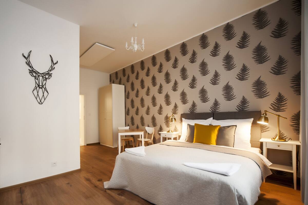 Apartment (Sniadeckich 1/6A/02) | Private kitchen | Fridge, microwave, stovetop, dishwasher