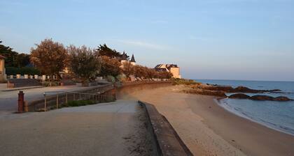Maison Pornichet face mer- Ă 5 mĂštres: plage de Bonne Source-Ă 20 m: la Thalasso