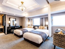 Luxury İki Ayrı Yataklı Oda, Sigara İçilmez (Sky Floor) | Masa, dizüstü bilgisayar çalışma alanı, ücretsiz kablosuz İnternet 