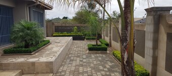 Gray oak holiday house