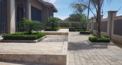 Gray oak holiday house