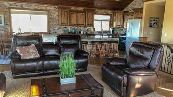 TV connectée, cheminée