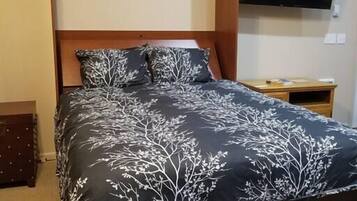 1 habitación, tabla de planchar con plancha, wifi y ropa de cama