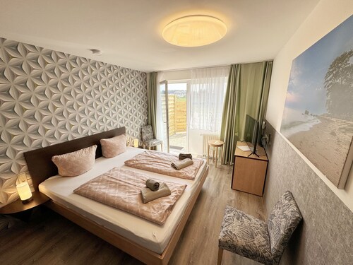 Apartment 02 with terrace and view of the Bodden - MR: Haus Inselperle with view of the