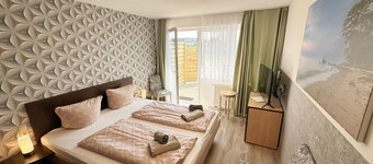 Apartment 02 with terrace and view of the Bodden - MR: Haus Inselperle with view of the