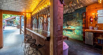 De compras con la francamente cómoda Casita I Chile Roja de Siobhain