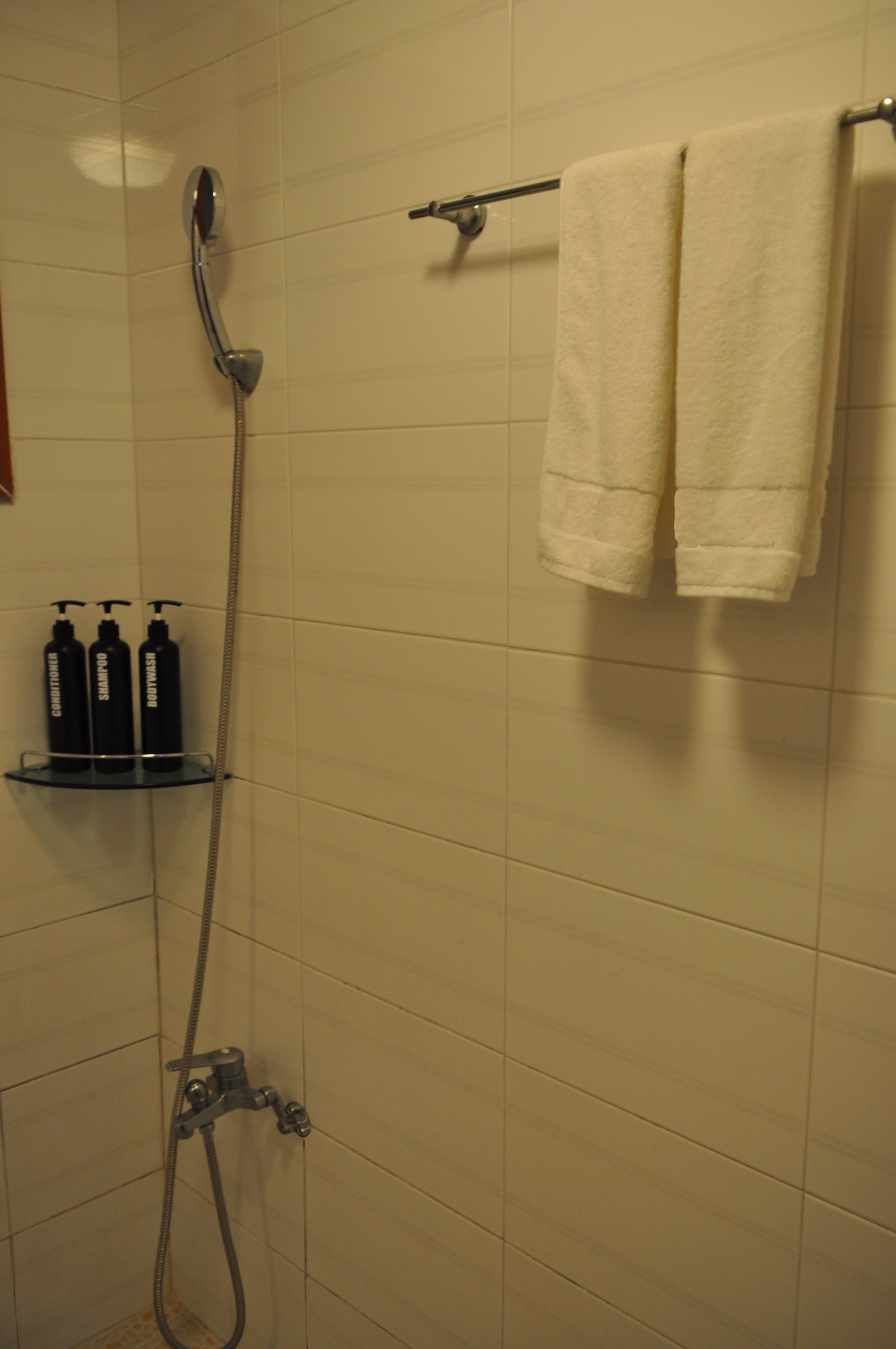 standard room | bathroom amenities | shower, free toiletries, towels