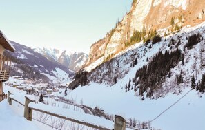 Blick von der Unterkunft